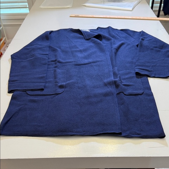 J. Crew Juliette collarless sweater-blazer Size XL - Picture 2 of 11